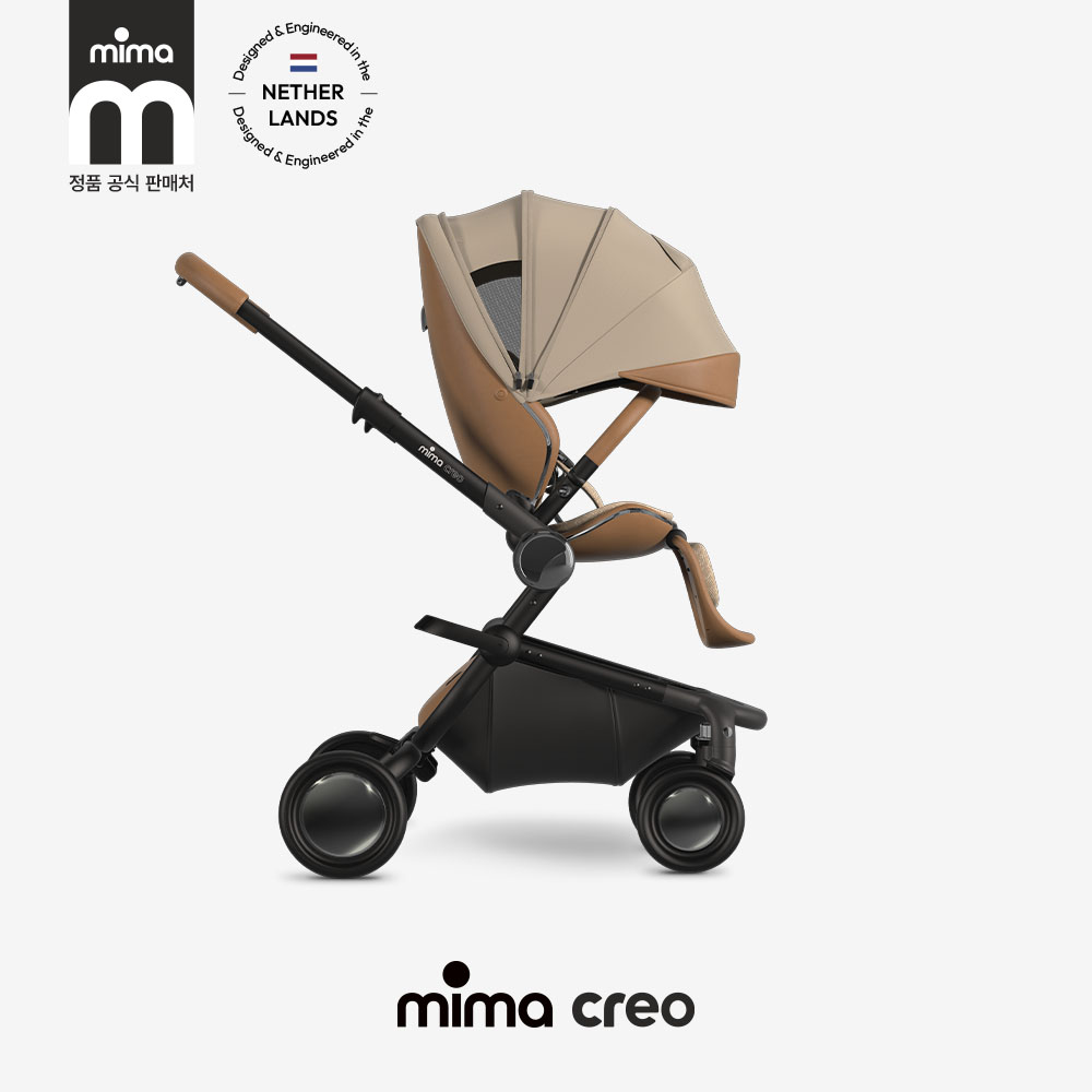 미마 크레오 2026년형 절충형 유모차 모카