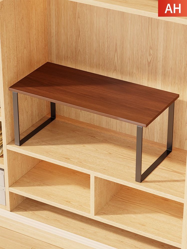 선반 진열장 미니 다용도실 서랍 이동식 원목 수납 카페 블랙 티크 60 x 45x30cm 높임형 - 상품 이미지