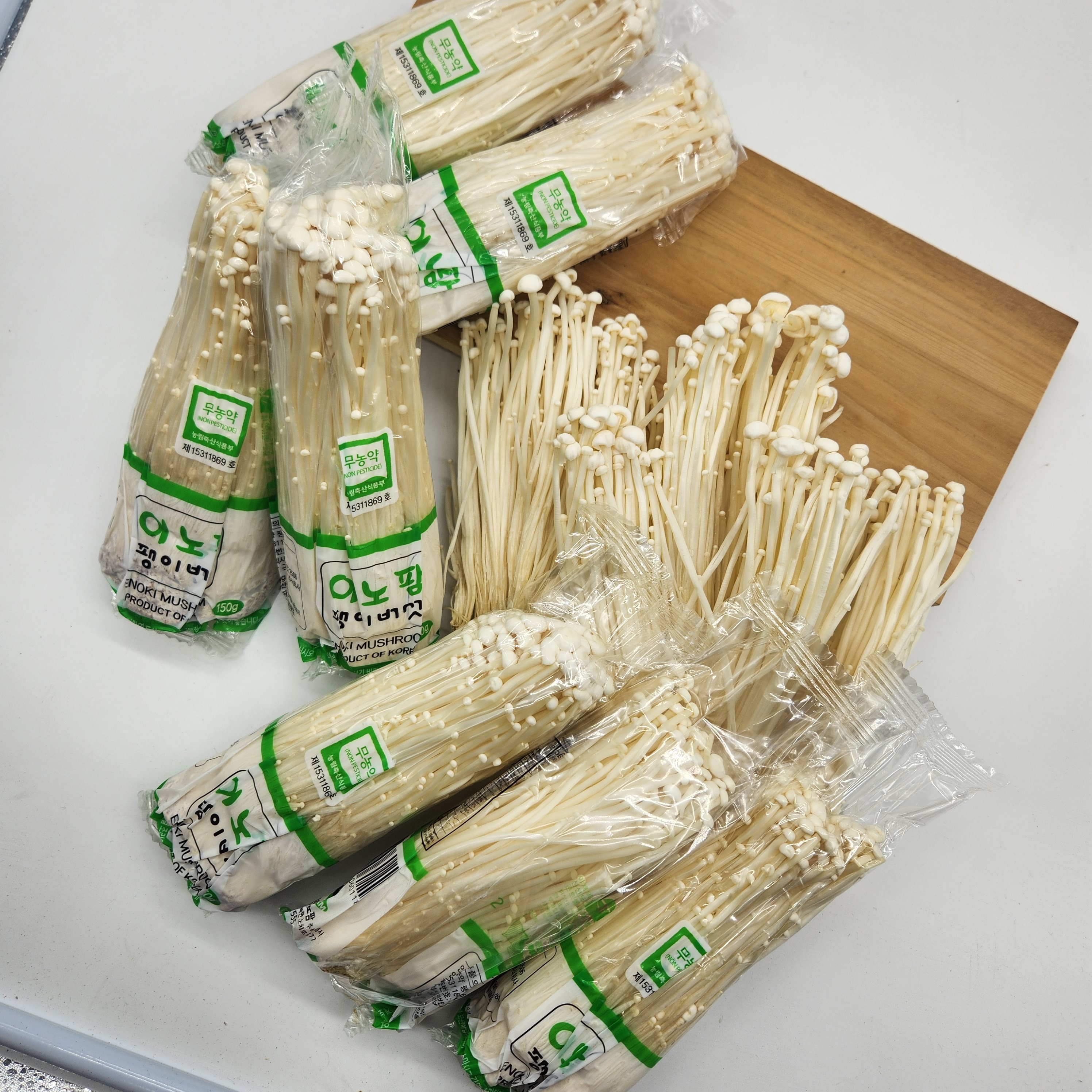 국내산 무농약 친환경 팽이버섯 5kg (150g 34봉) - 상세 이미지 5