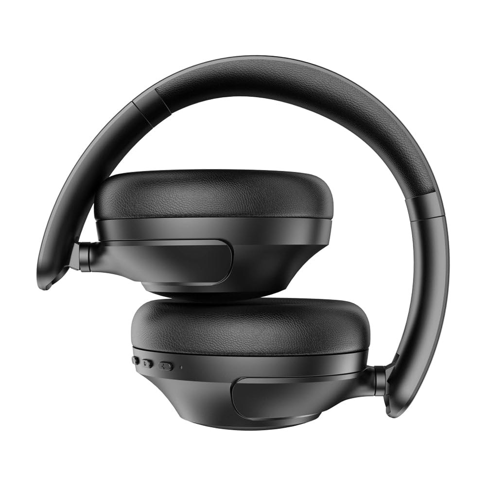 Cubitt Headphones Lite - 블루투스 무선 ANC, 접이식 60H, 블랙 오버이어 5.4 헤드폰, Light Sand - 상세 이미지 3