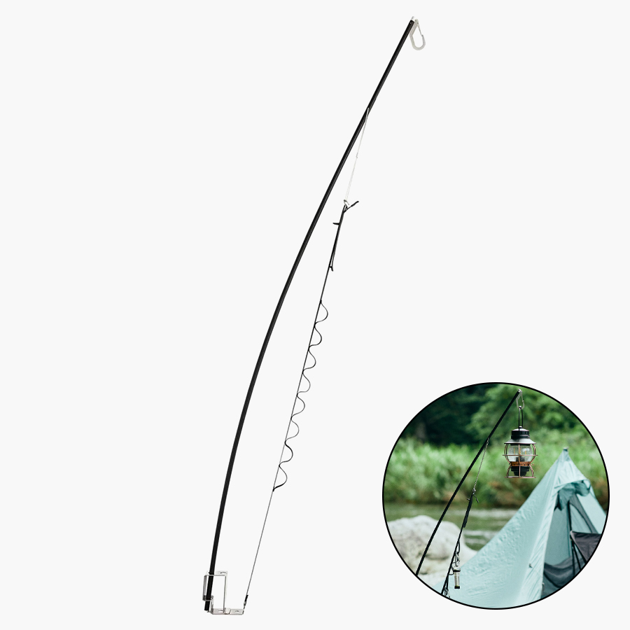 도쿄크래프트 선셋 행거 접이식 랜턴 스탠드 행어 경량 파일드라이버