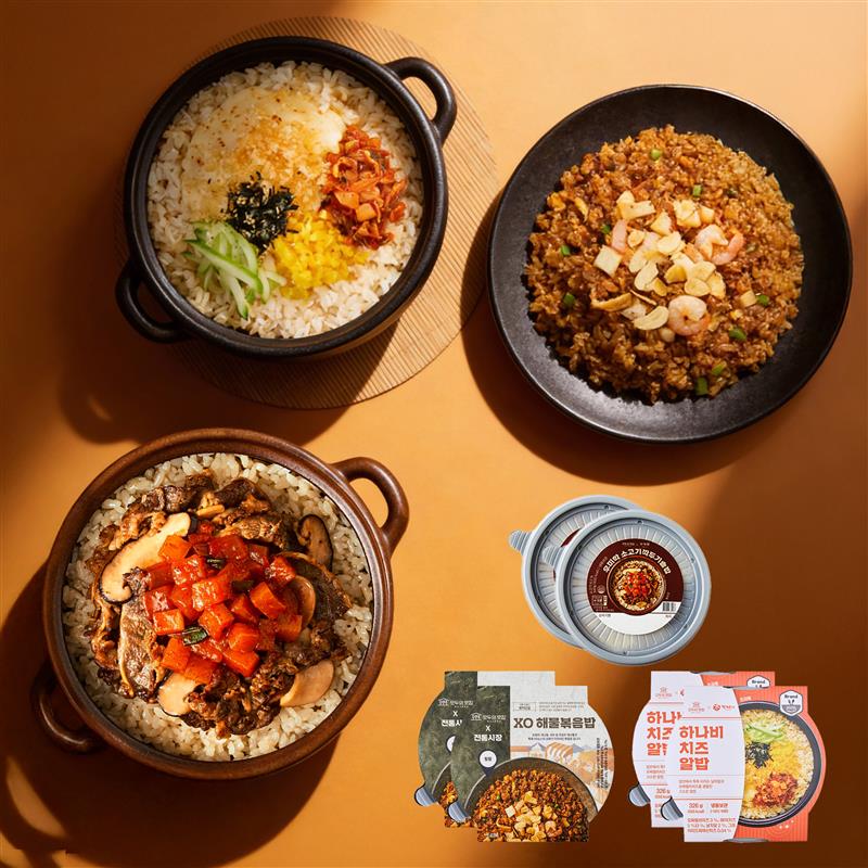 모두의맛집 점심 식단 6개 도시락 직장인 식사 대용 3종 시즌2 - 상품 이미지