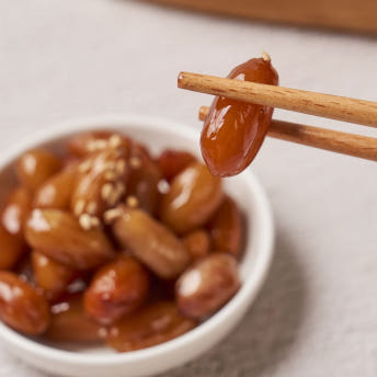 [엠마홈] 밥도둑 반찬 땅콩조림 콩자반 250g 국내가공 - 상세 이미지 2