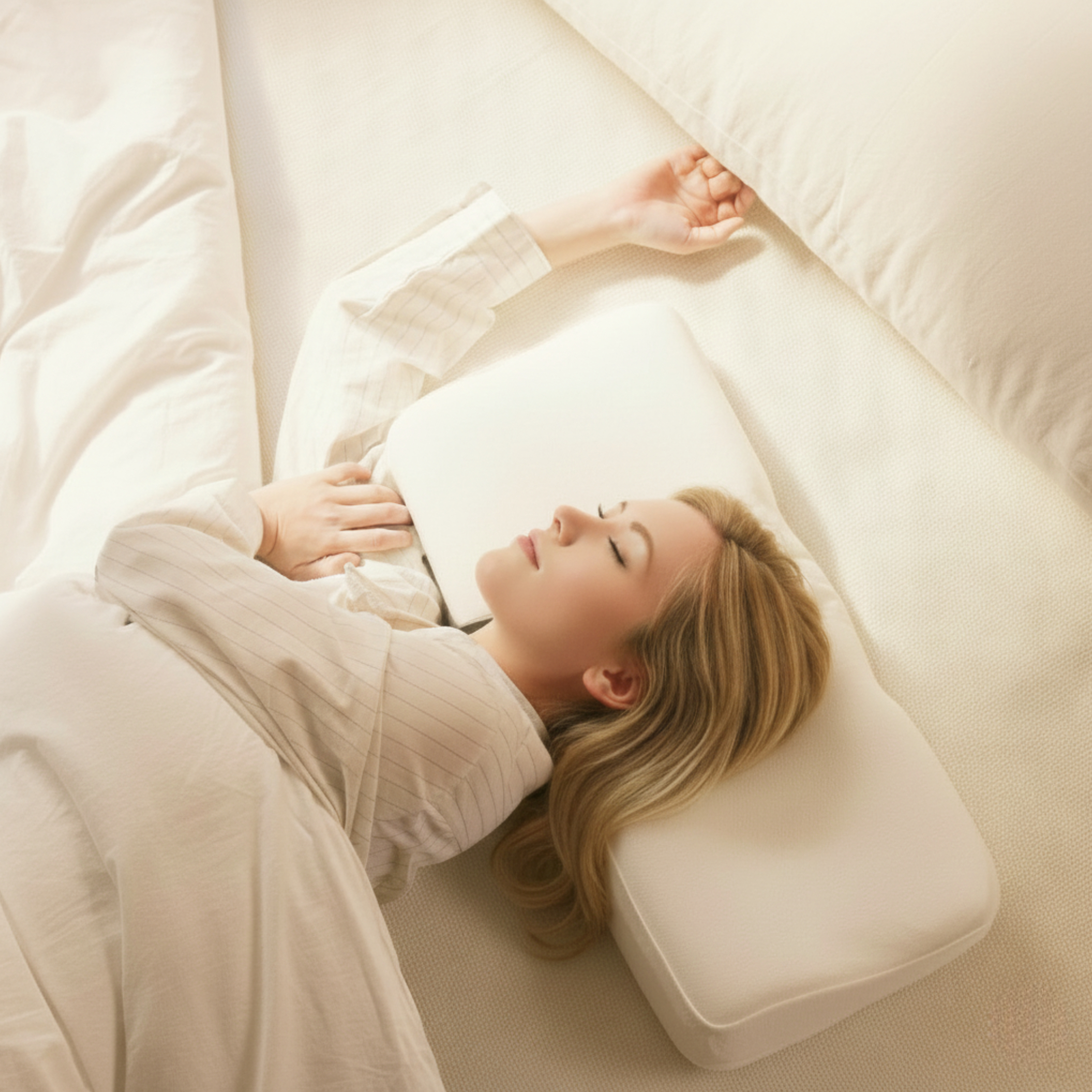 스페셜드림 경추베개 M L 목디스크 거북목 일자목 코골이 옆으로자는 양방향 메모리폼 베개