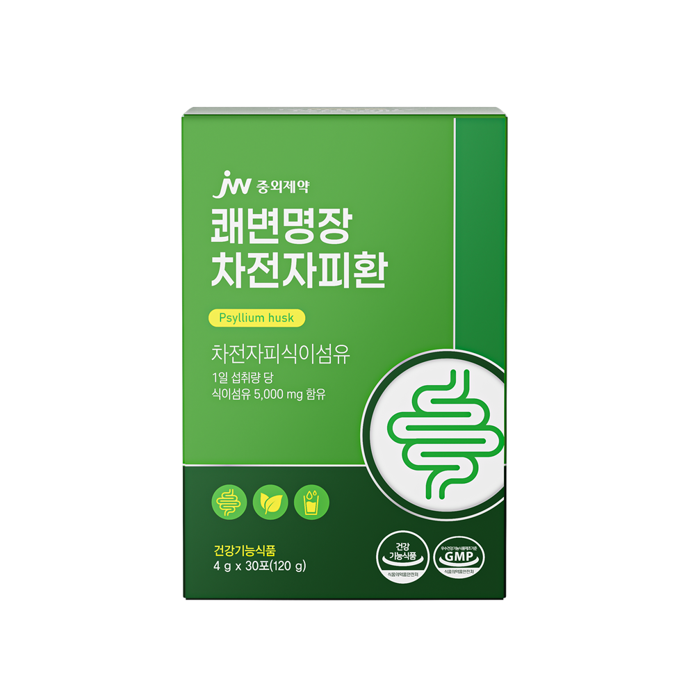 [45일] JW중외제약 쾌변명장 차전자피 환 4g 30포, 3개 - 상세 이미지 5