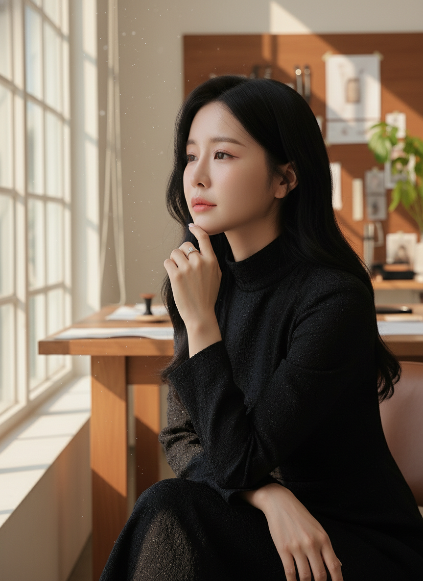 포니 랩 다이아 이터니티 가드링 반지 레이어드 여자 반지 고급 선물 예물 웨딩 - 상세 이미지 3
