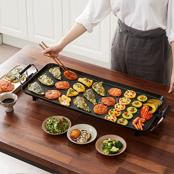 가이타이너 하모니 전기 그릴 GTKWG-1000 팬 고기굽는 기계