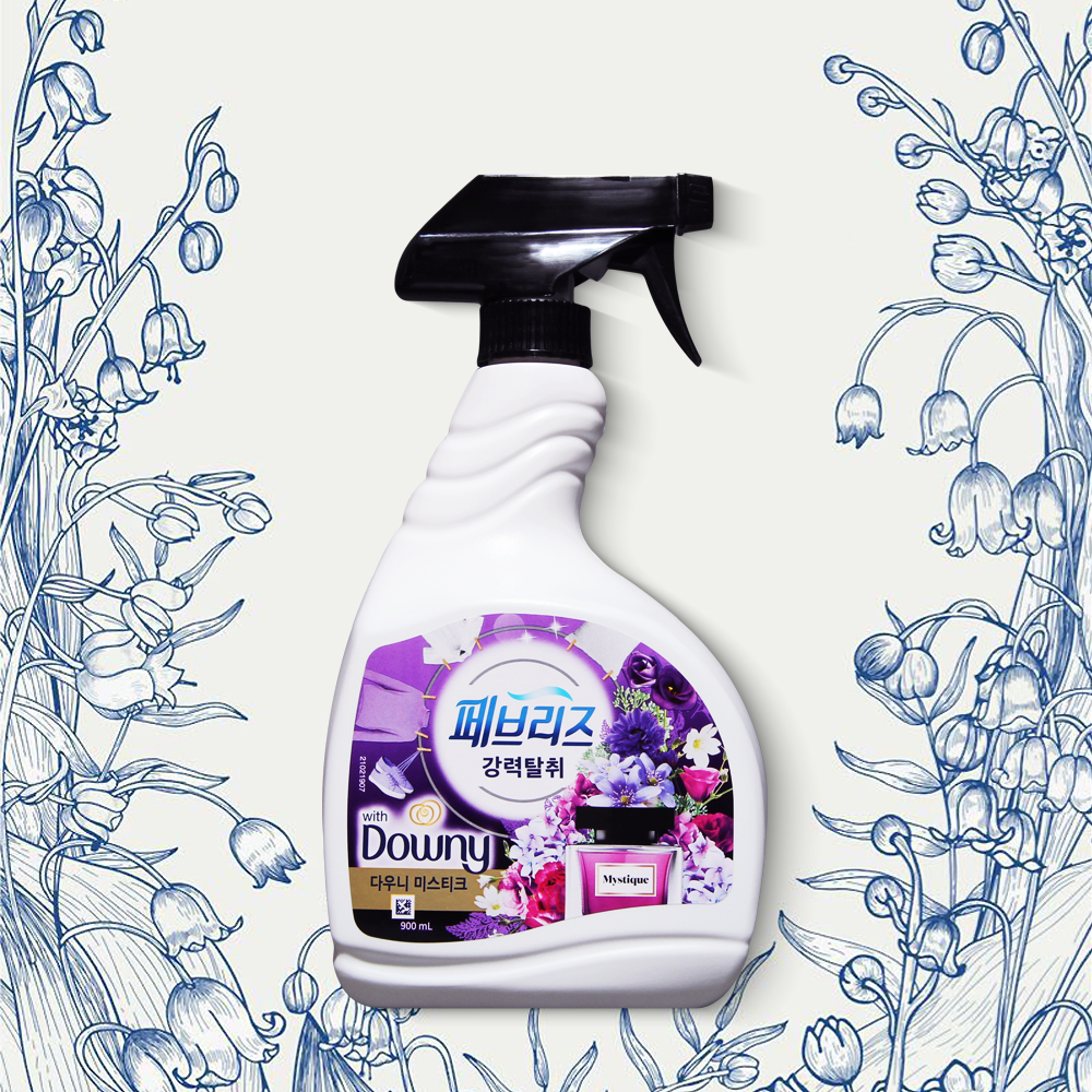 페브리즈 대용량 다우니 미스티크향 섬유탈취제 900ml 강력탈취 섬유향수