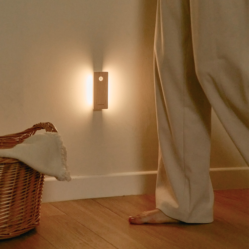 말랑하니 무선 센서등 간접 자동 무드등 LED 현관 화장실 아기방 맘마존