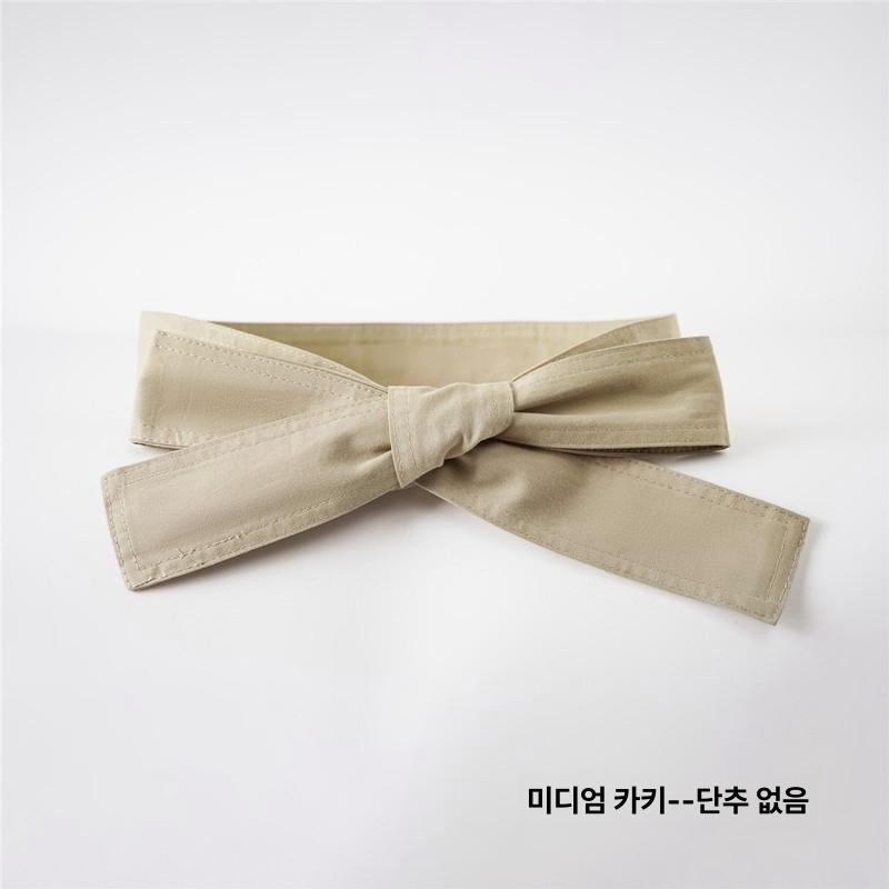 트렌치코트 벨트 허리 스트랩 24컬러 버클 낱개 다용도 남녀공용 가을 그레이그린카키 - 상세 이미지 3
