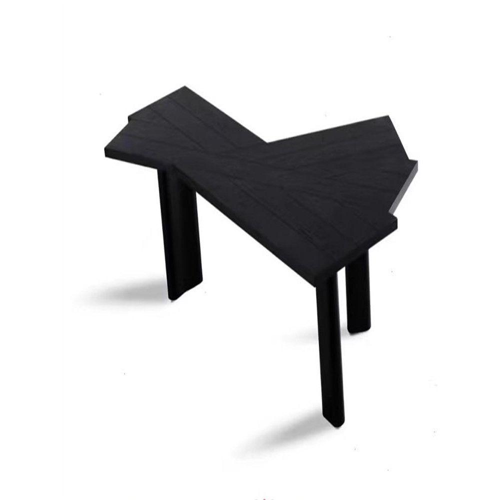 비정형 원목 데스크 인테리어 디자이너 상담실 곡선 책상 160x90x75cm - 상세 이미지 2
