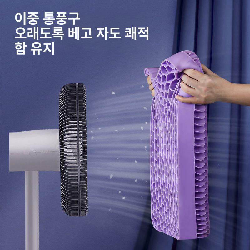 tpe베개 벌집구조 숙면 통풍 빨아쓰는베개 목편한 여름 성인용 물결 베개 높이 8 10cm A - 상세 이미지 2