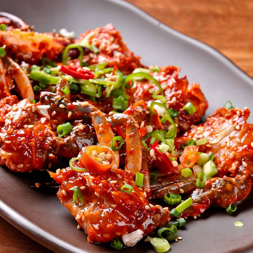 한입 양념게장 1kg (절단꽃게, 양념꽃게장) 사진 5