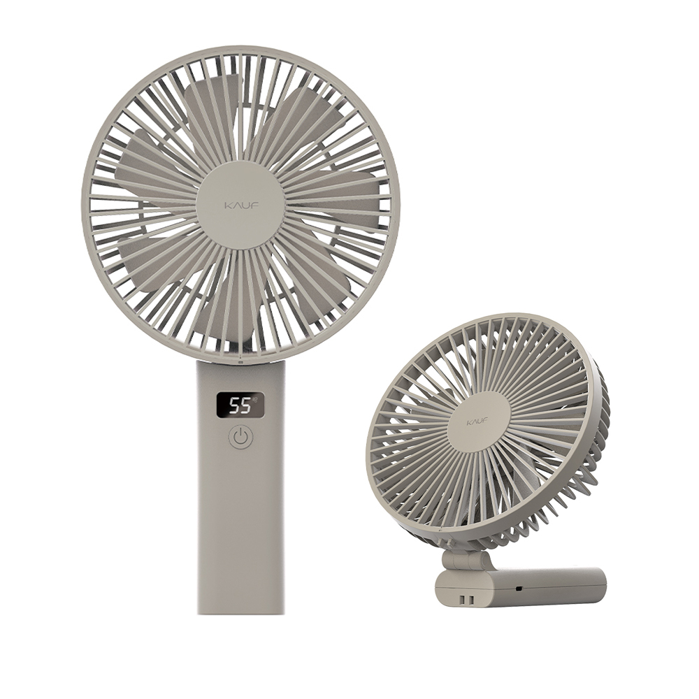 카프 BLDC 무선 휴대용 빅팬 16cm 손선풍기 KF-BigFan01 카키 제품 이미지