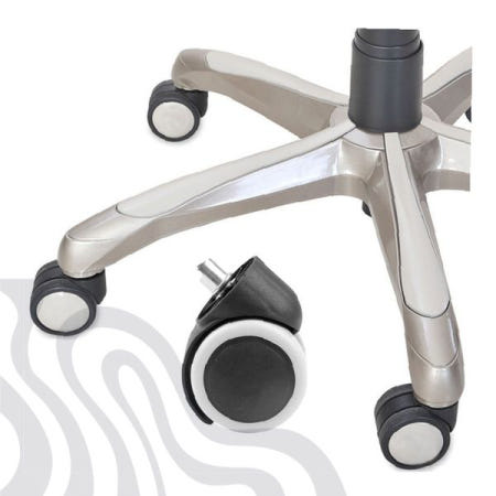 사무용의자 바퀴 교체용 우레탄 캐스터 저소음 이동 부속품 회전 바닥보호