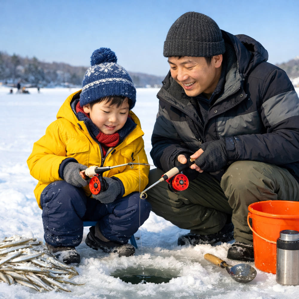 낚시대 비교 이미지