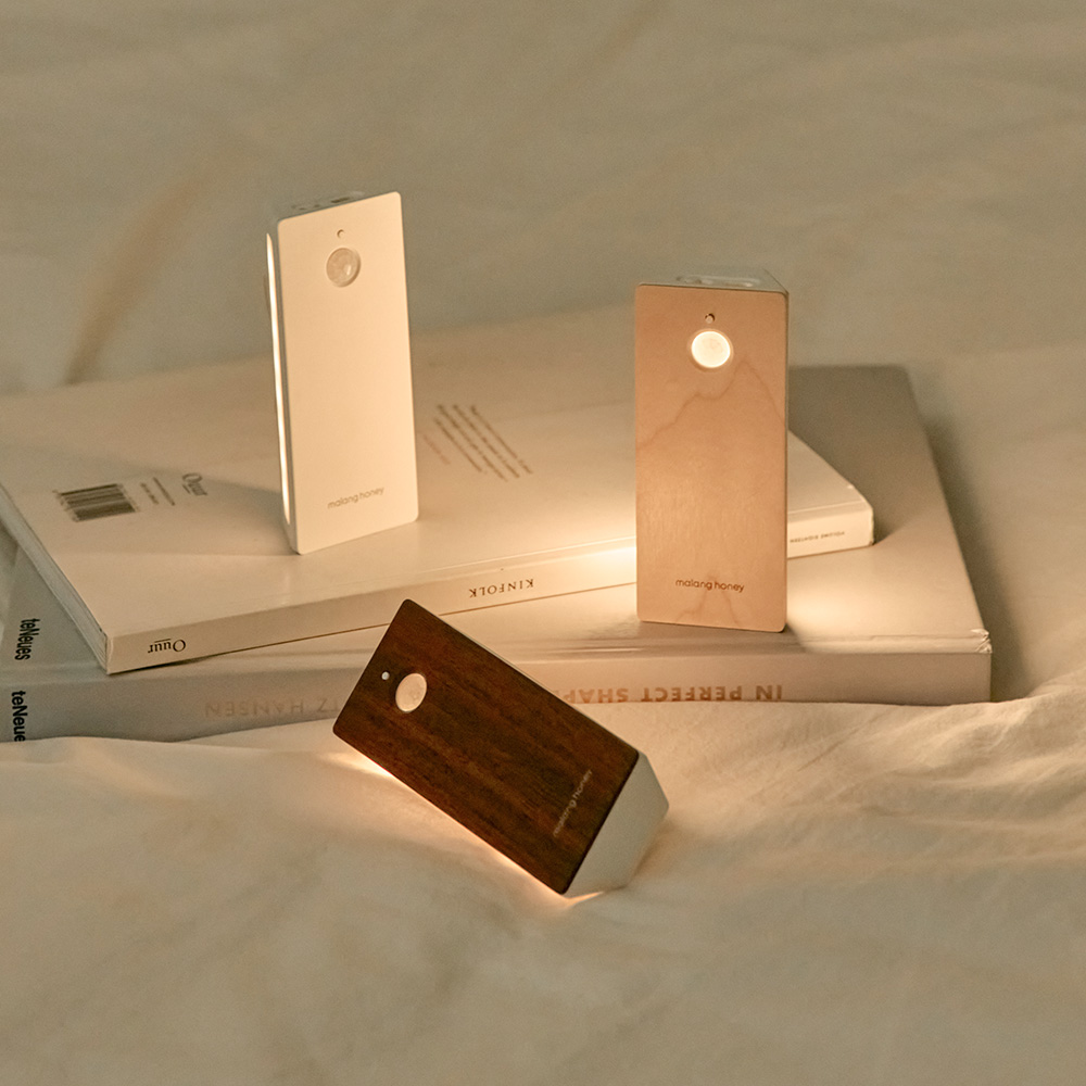 말랑하니 무선 센서등 간접 자동 무드등 LED 현관 화장실 아기방 맘마존