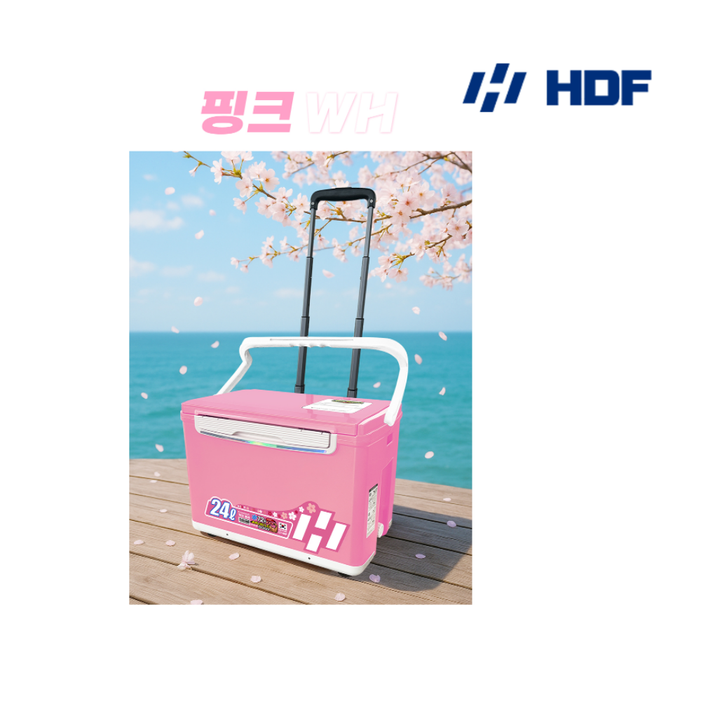 해동 카리스마 캐리쿨러 24리터 캐리어 낚시용 아이스박스 HB-2697