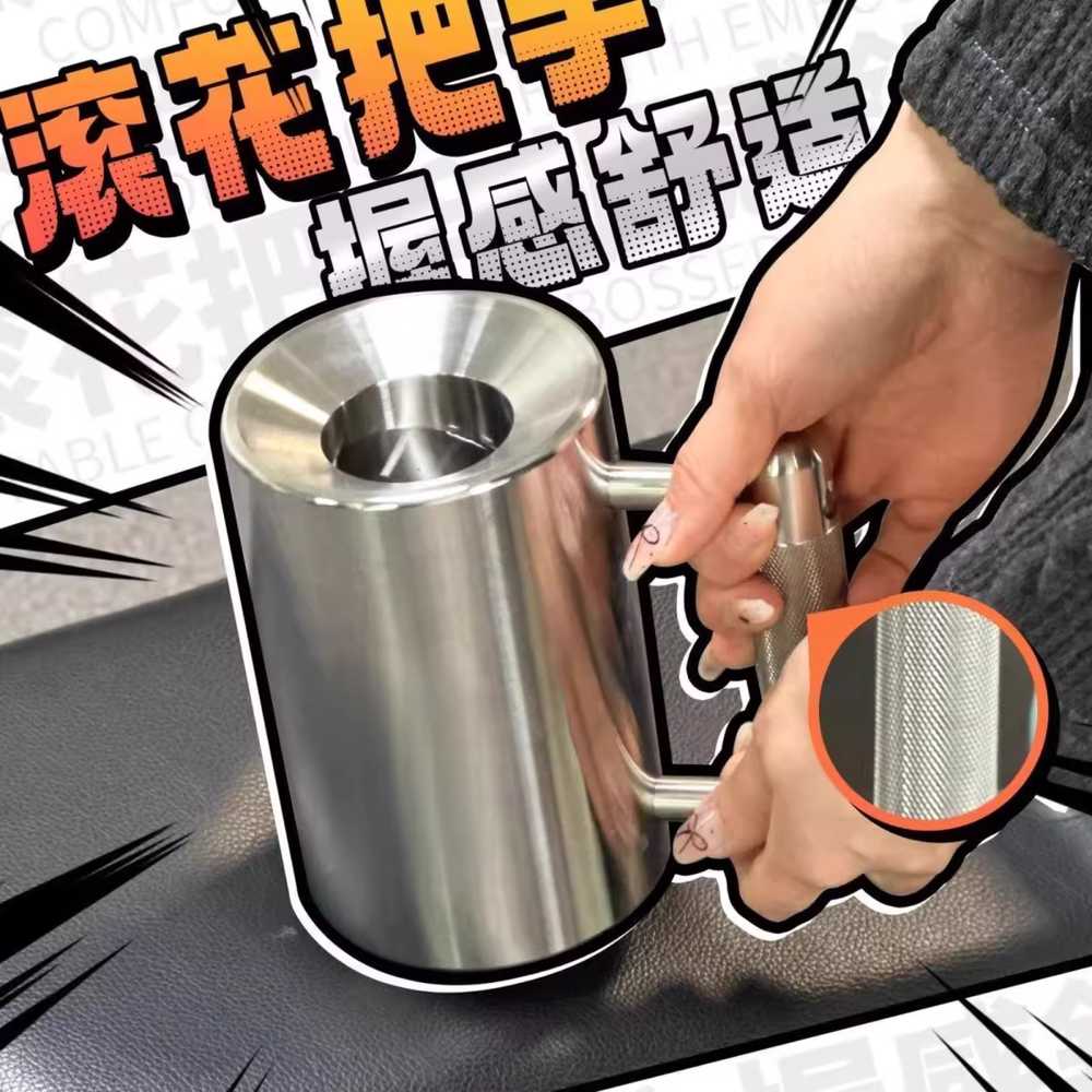 덤벨 컵 머그컵 헬창 머그컵 아령컵 헬스장 텀블러 10kg / 400ml / 거울광택 이미지 6