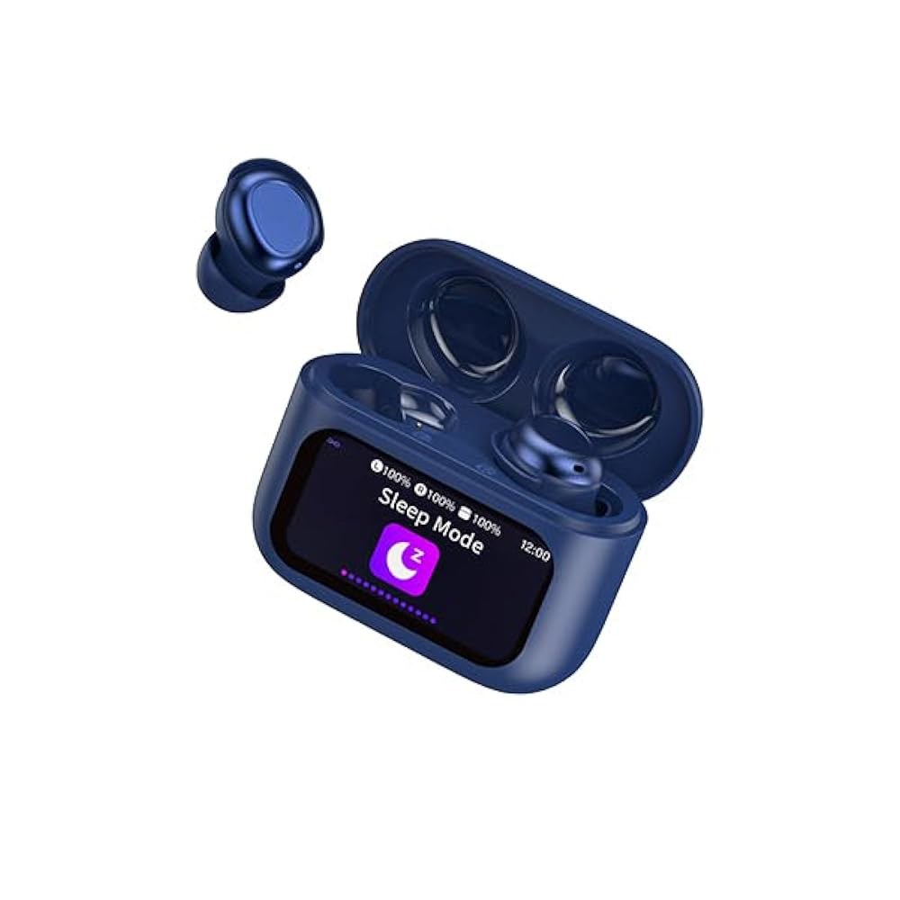 ZYHKON Sleep Earbuds Light-Weight Headphones, Charging Blue with Side Sleepers, 48H Sapphire Mini De - 상품 이미지