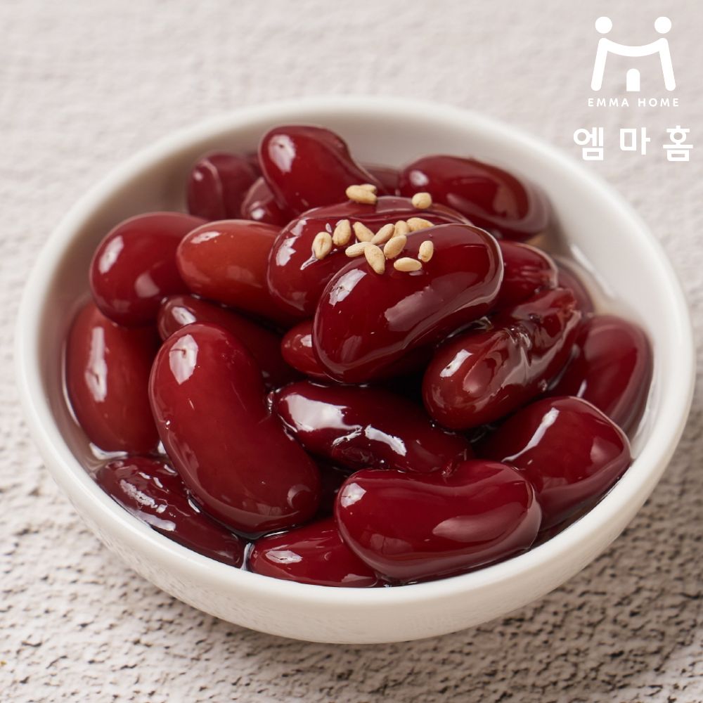 [엠마홈] 밥도둑 반찬 양대콩조림 250g 국내가공 - 상품 이미지