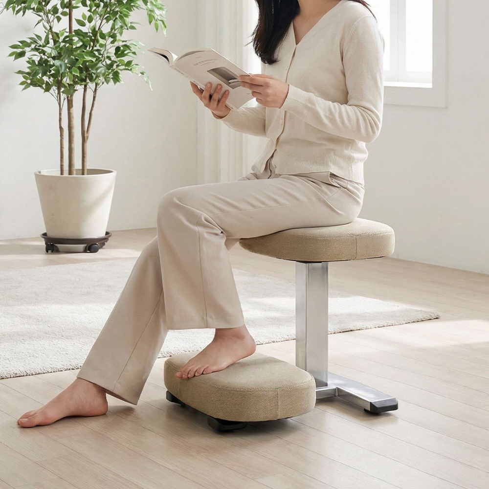 올인홈 발받침대 발받침 스툴 사무실 컴퓨터 책상 다리받침대 풋레스트 모션형 3012
