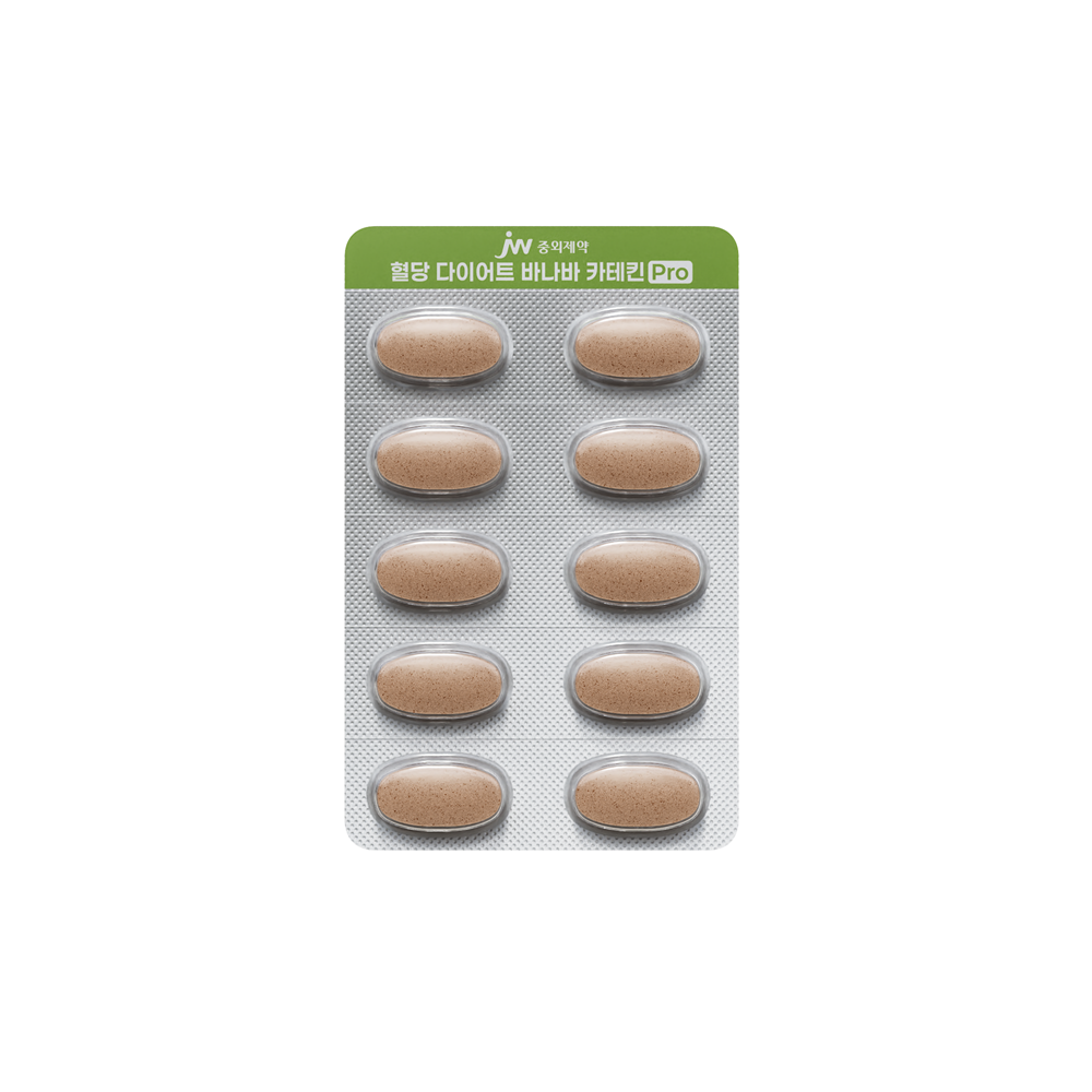 [3개월] JW중외제약 혈당 다이어트 바나바 카테킨 Pro 800mg 60정, 3개 이미지 6