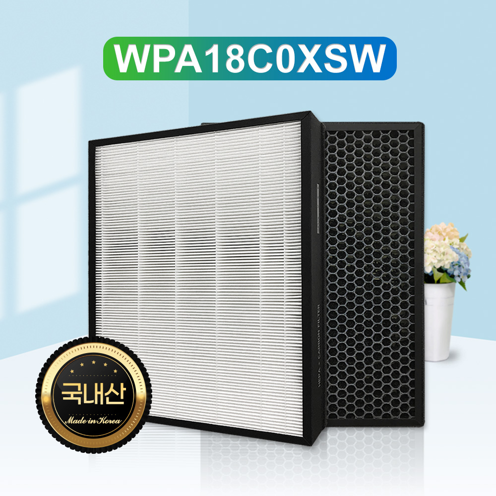 [호환] 위니아 공기청정기 WPA18C0XSW 국내산 프리미엄 필터 필터왕국 - 상세 이미지 4