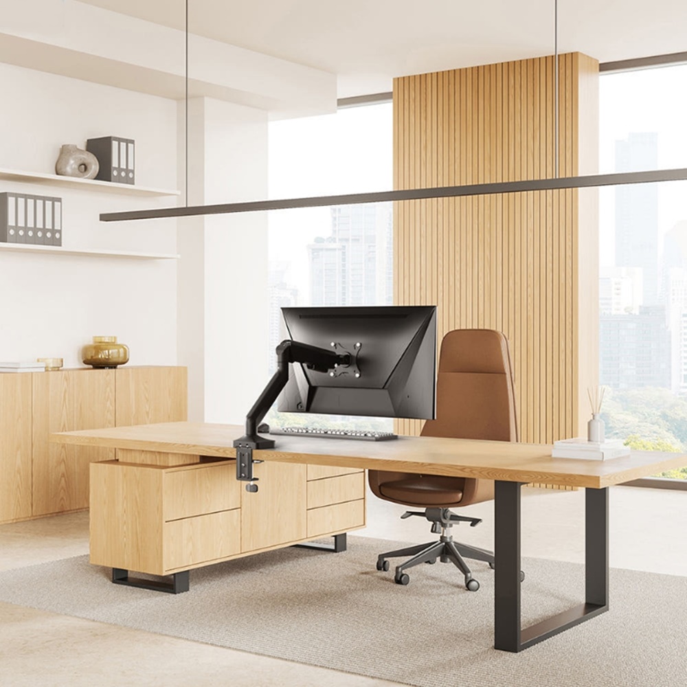 카멜 고중량 싱글 모니터암 CA1H 삼성 LG 호환 101cm(40인치) 이미지 6