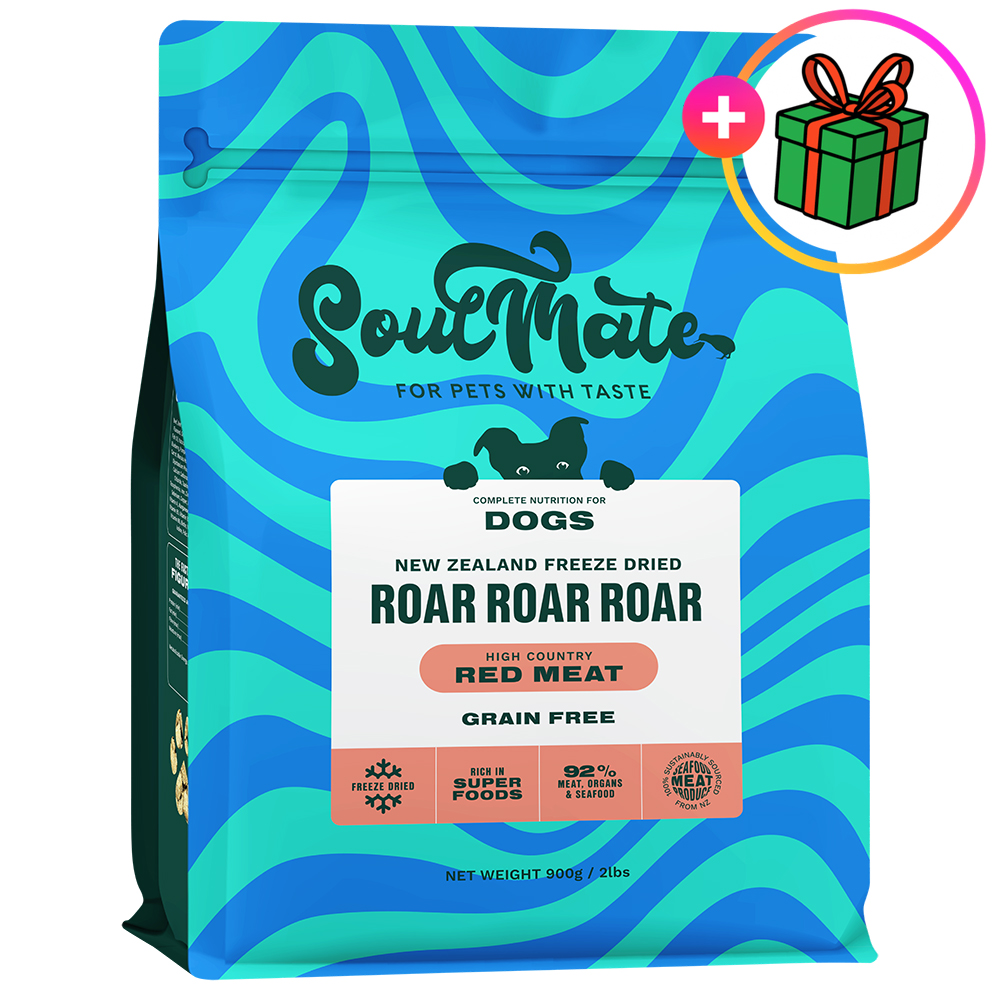쏘울메이트 독 동결건조 사료 하이 컨트리 레드미트, 900g, 1개 - 상품 이미지