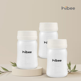 하이비 실리콘 코팅 안심 유리젖병 160ml 트리플팩 - 상세 이미지 2