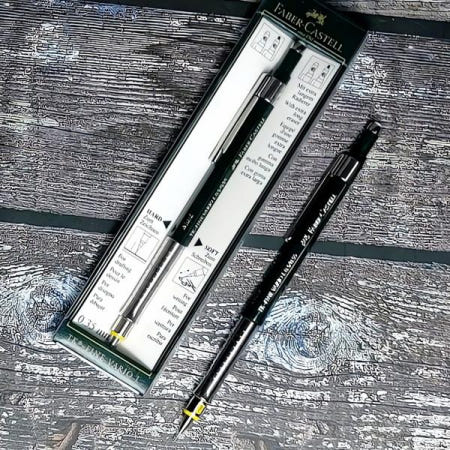 파버카스텔 0.3mm 제도샤프 TK-Fine Vario L 샤프심 연필 겉모양 정밀 기구