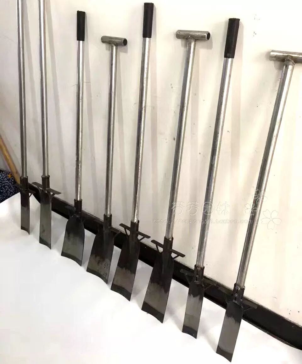 대나무 뿌리 제거 삽 텃밭 제근 벌개 망간강 묘목 7 35 보강 나무삽 직선 손잡이 - 상세 이미지 5