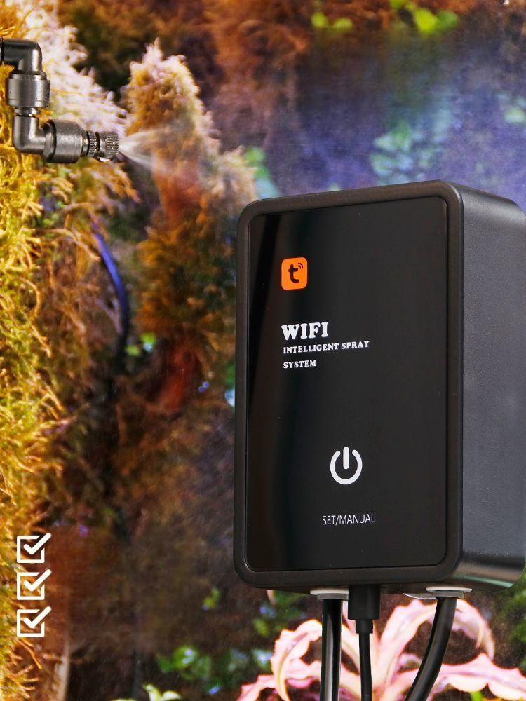 미스팅기 테라리움 자동분무 와이파이 전용 비바리움 사육 WiFi 분무기 듀얼 노즐 패키지 노즐2개만 - 상품 이미지