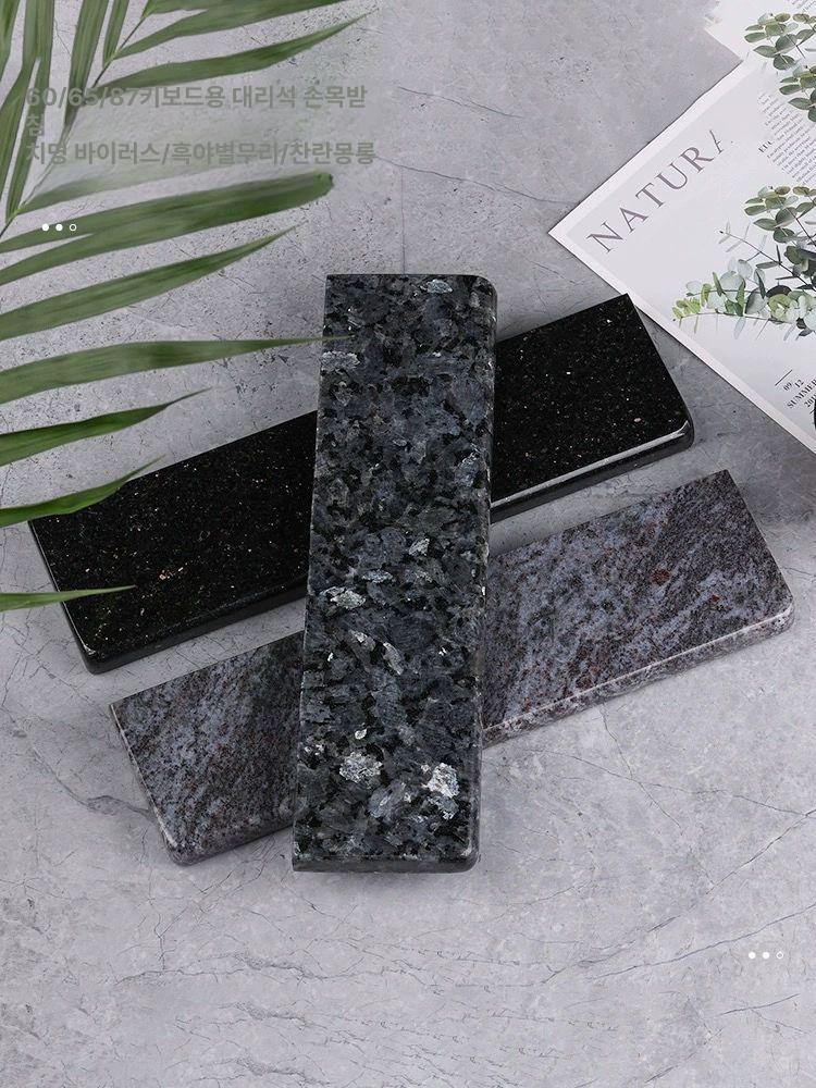 대리석 키보드팜레스트 텐키리스 풀배열 1개 XPAM 베놈 20mm 300x80mm - 상세 이미지 2
