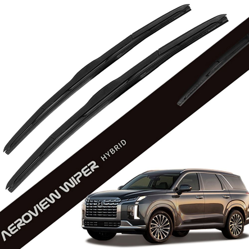 VIP 더뉴펠리세이드 LX2 하이브리드 와이퍼 세트 전방세트 650mm 500mm - 상품 이미지