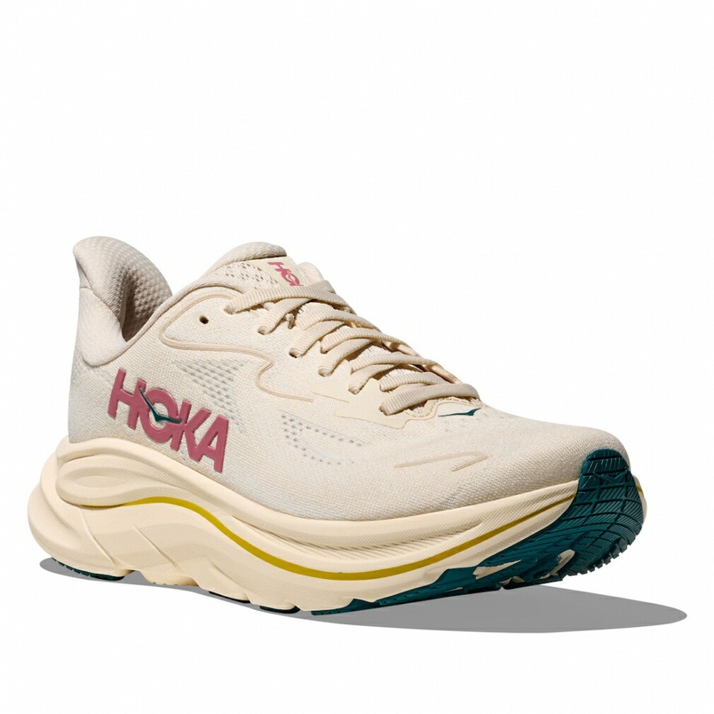 호카 클리프톤 10 런닝화 마라톤화 여성 스탠다드 크림 1162031