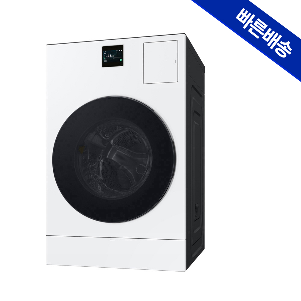 삼성 비스포크 AI콤보 세탁기건조기 일체형 1등급 화이트 WD80F25CHW 이미지 3