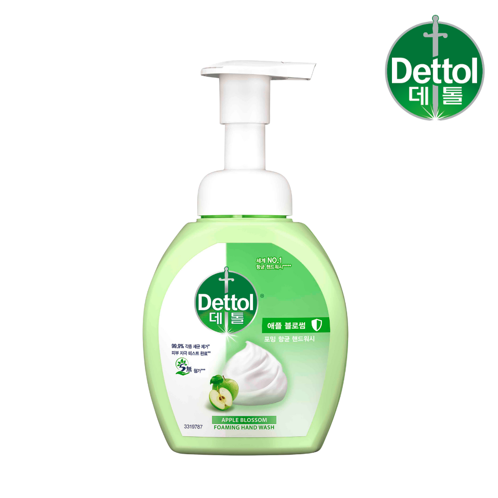 데톨 포밍 항균 핸드워시 애플블로썸, 250ml, 3개 이미지 6