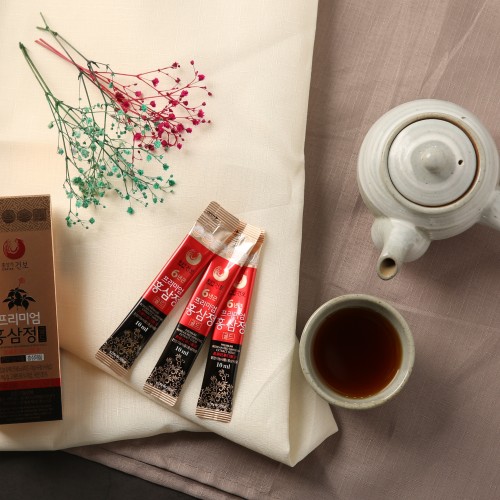 프리미엄홍삼정 스틱 10ml30포 -진안 홍삼100% 농축액 - 상세 이미지 2