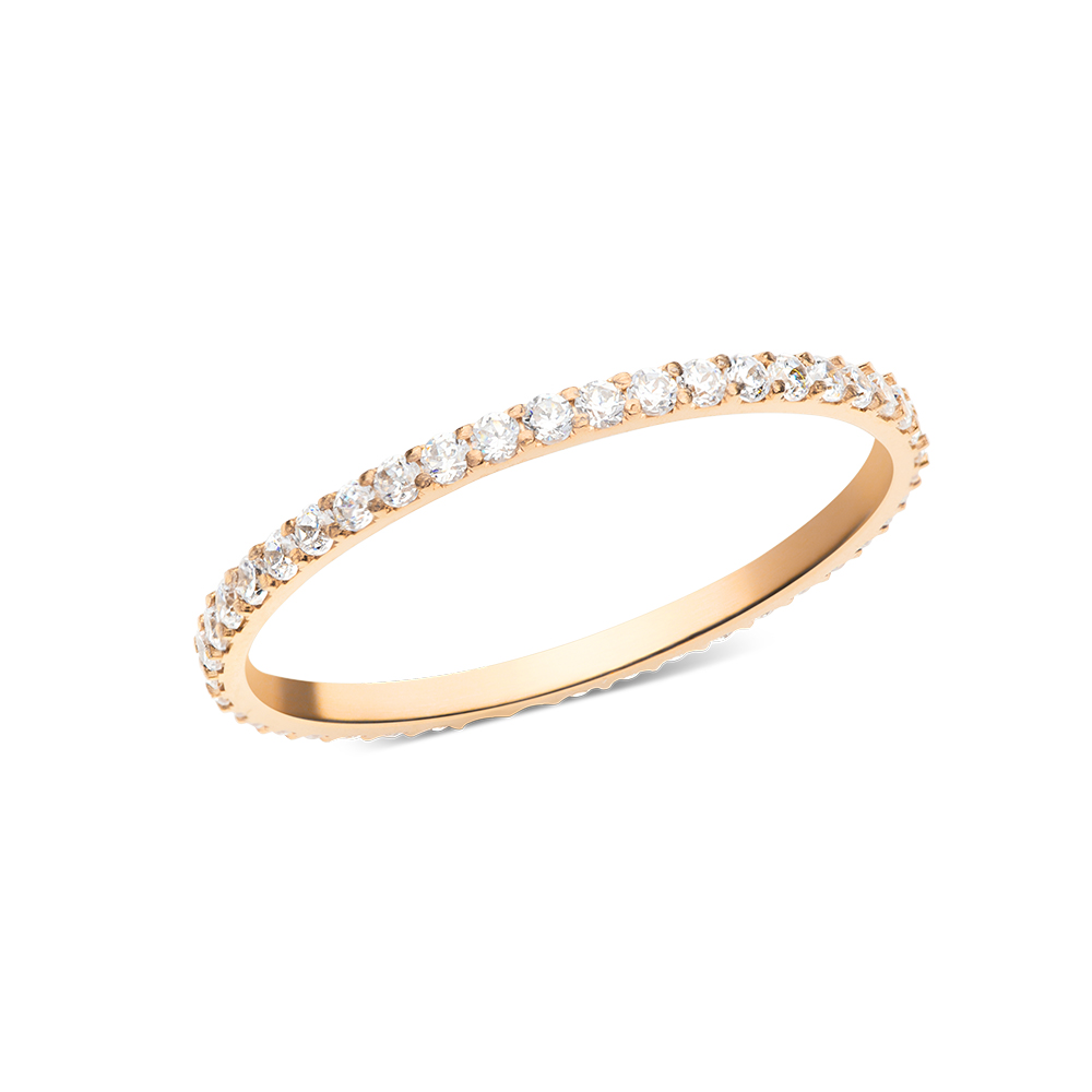 다니엘 웰링턴 MIRELLE ETERNITY RING 1.4mm 슬림 레이어드링 여자반지 - 상품 이미지