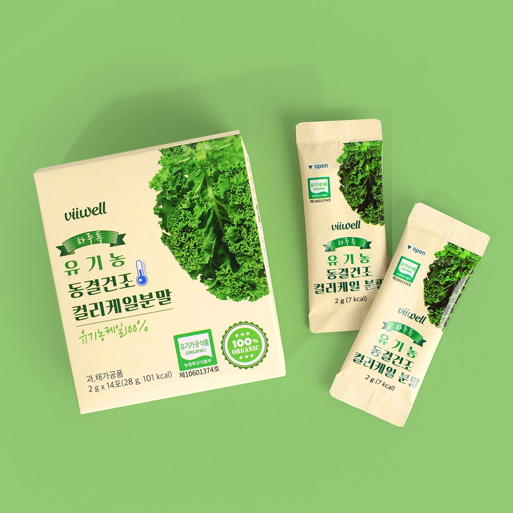 폴란드산 컬리케일 곱슬케일 분말 효능 28포 유기농 이미지 7