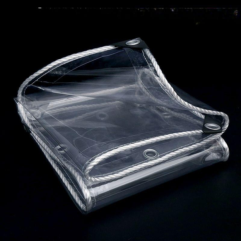 투명 방수포 천막 천 비닐 가정용 바람막이 1m x 1.5m - 상세 이미지 4