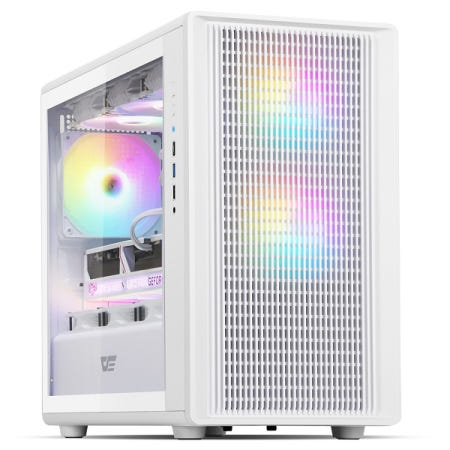 DARKFLASH DARKFLASH DB460M MESH RGB 화이트 (미니타워)