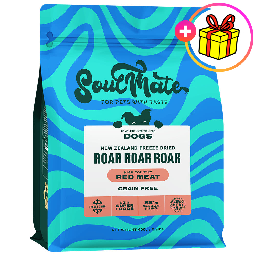 쏘울메이트 독 동결건조 사료 하이 컨트리 레드미트, 400g, 1개 - 상품 이미지
