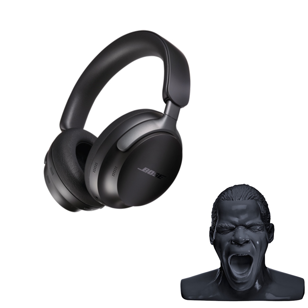BOSE 보스 QC 울트라 헤드폰 + 오엘바흐 헤드폰 스탠드 패키지 - 상품 이미지