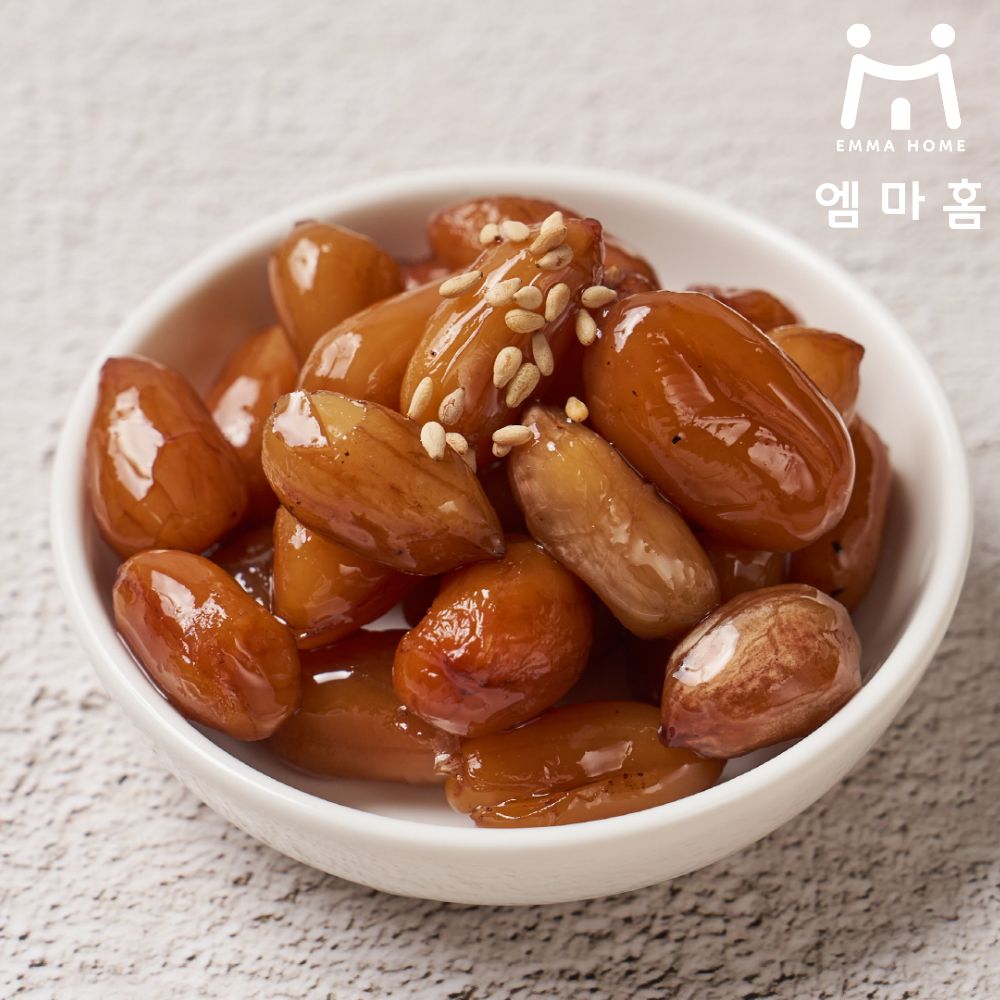 [엠마홈] 밥도둑 반찬 땅콩조림 콩자반 250g 국내가공 - 상품 이미지