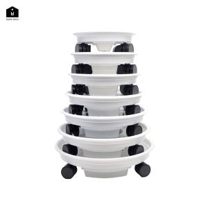 이동식 화분받침대 바퀴달린 화분받침 물받이 물받침대 3호, 화이트 실사용 후기 | 효과 있을까? - 상품 이미지 2