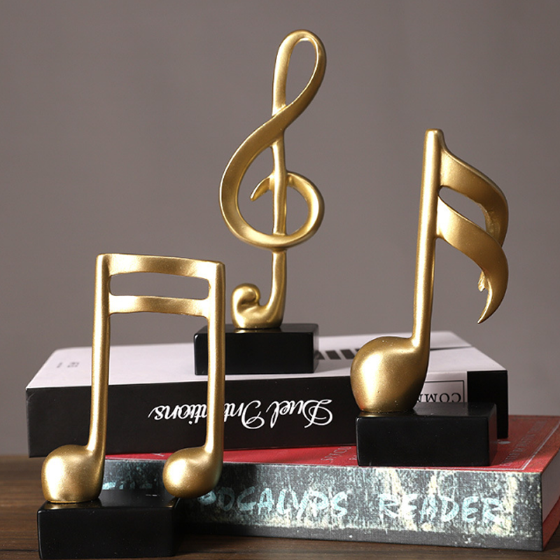 골든 멜로디 음표 인테리어 빈티지 오브제 Golden Melody Objet - 상세 이미지 2