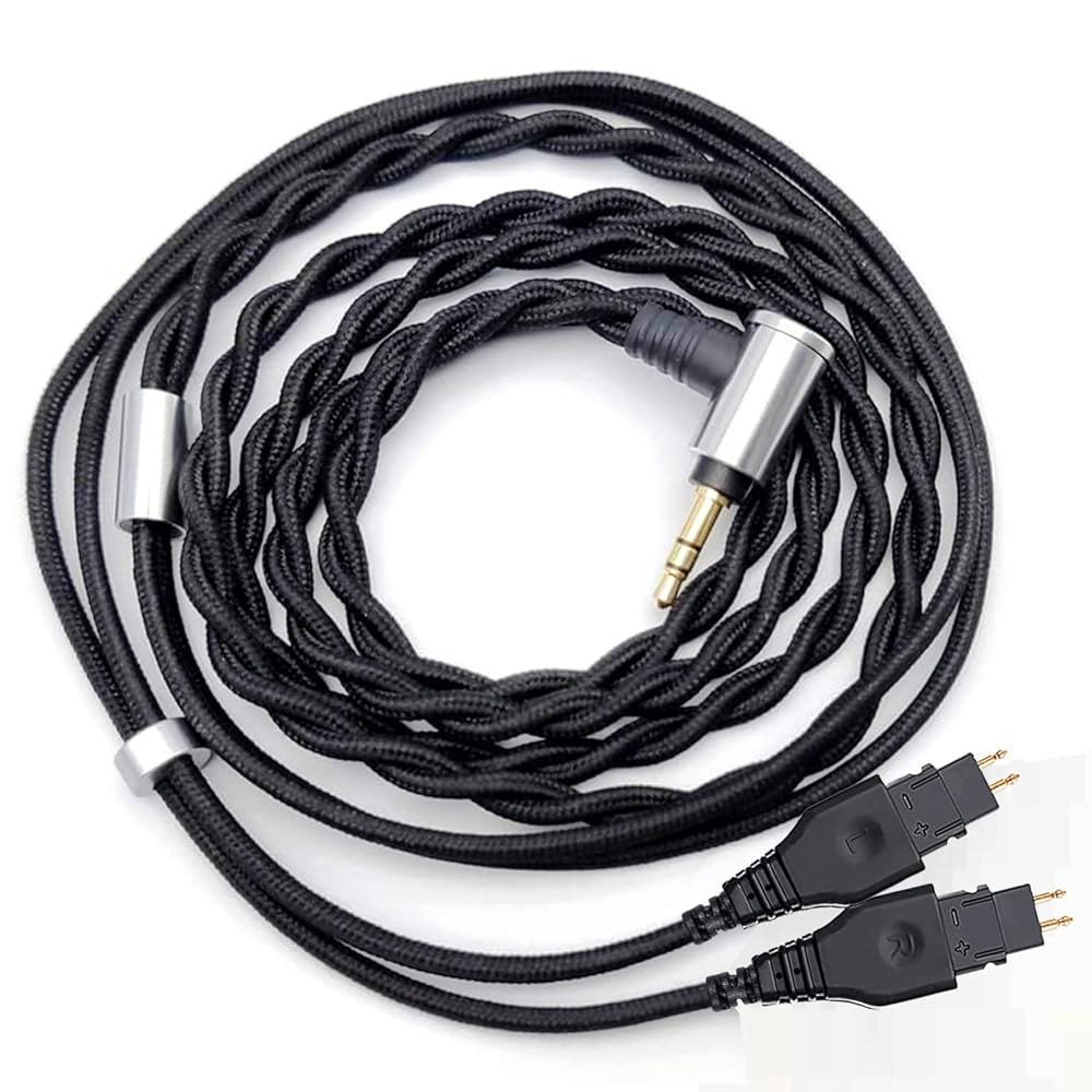FAAEAL HiFi Audiophile Cable,6N High Free Purity HD650 Cable,Soft Copper(OFC) 3.5mm 4.9ft Wired Comp - 상세 이미지 2